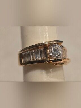 Sterling 925 CZ ring Size 7